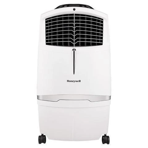 Honeywell CL30XCWW 806CFM 491 sq. ft. Indoor Evaporative Air Cooler with Remote Control, White