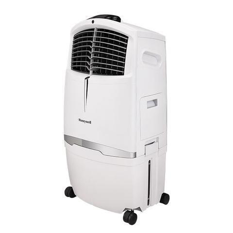 Honeywell CL30XCWW 806CFM 491 sq. ft. Indoor Evaporative Air Cooler with Remote Control, White - Image 2
