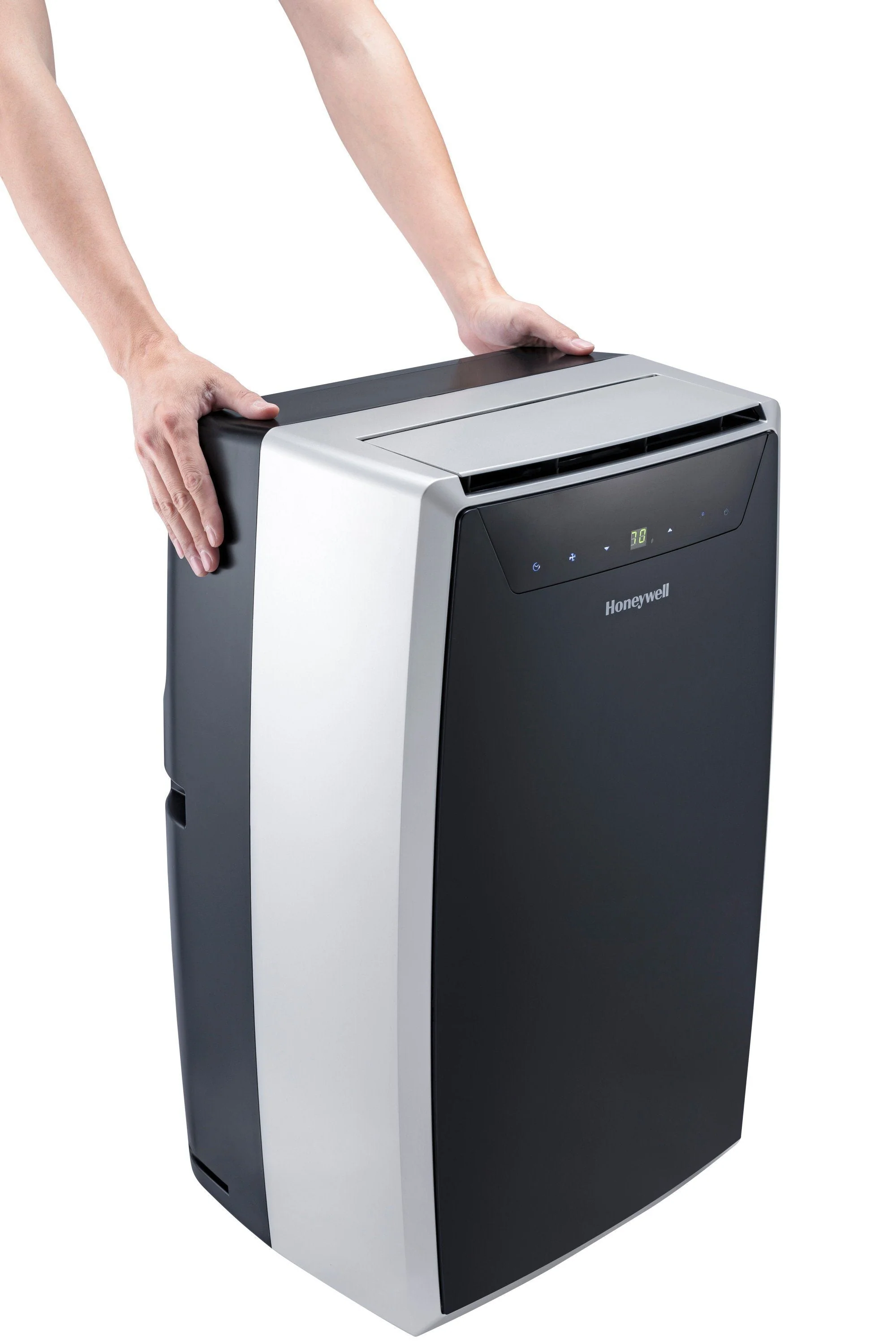 Honeywell MN4HFS9 14000 BTU 500-700 Sq. Ft. Portable Air Conditioner with Heating, Cooling, Dehumidifier & Fan, Black/Silver - Image 11