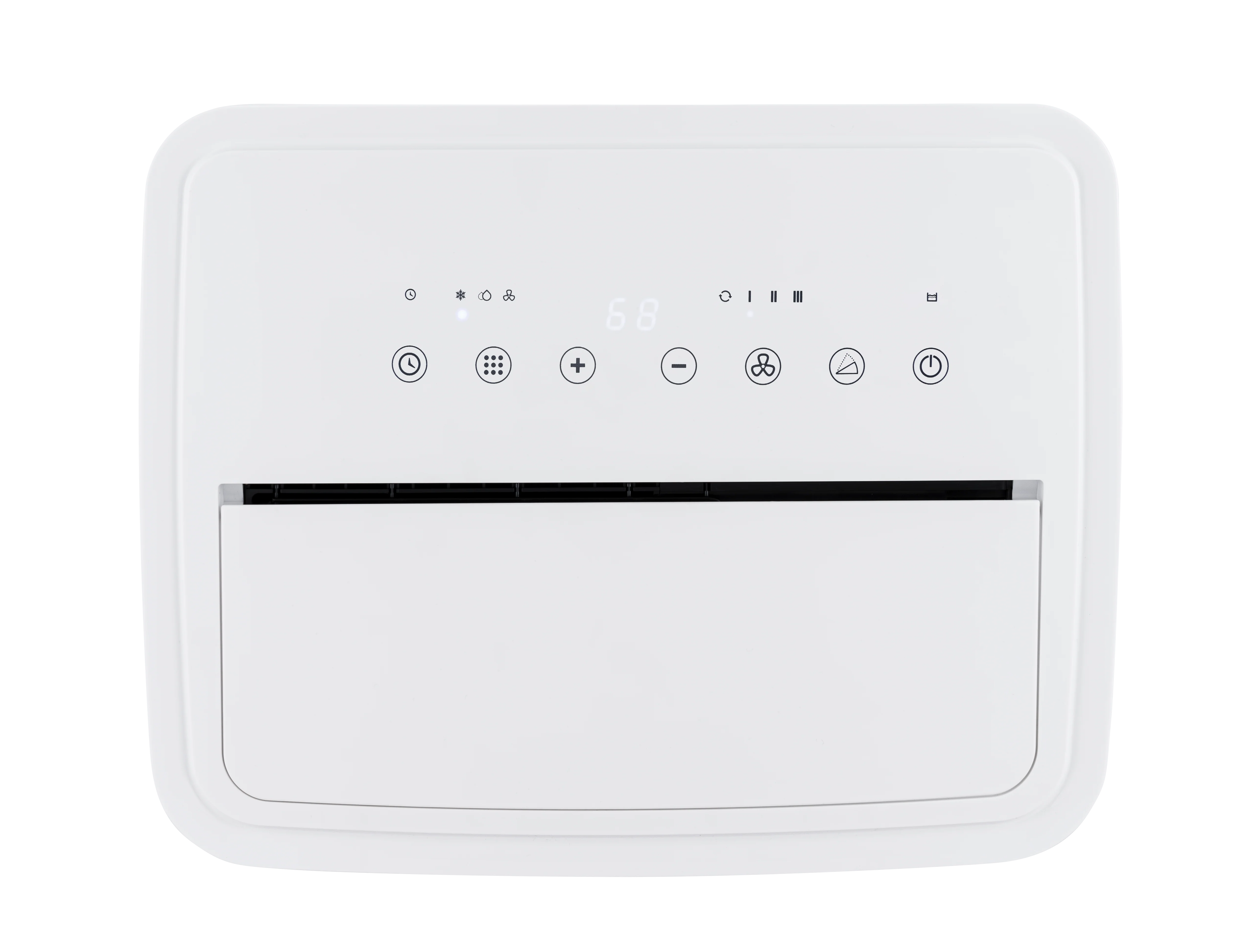 Honeywell HW4CEDAWW0 14,000 BTU (ASHRAE) Compact Portable Air Conditioner with Dehumidifier & Fan - Image 6