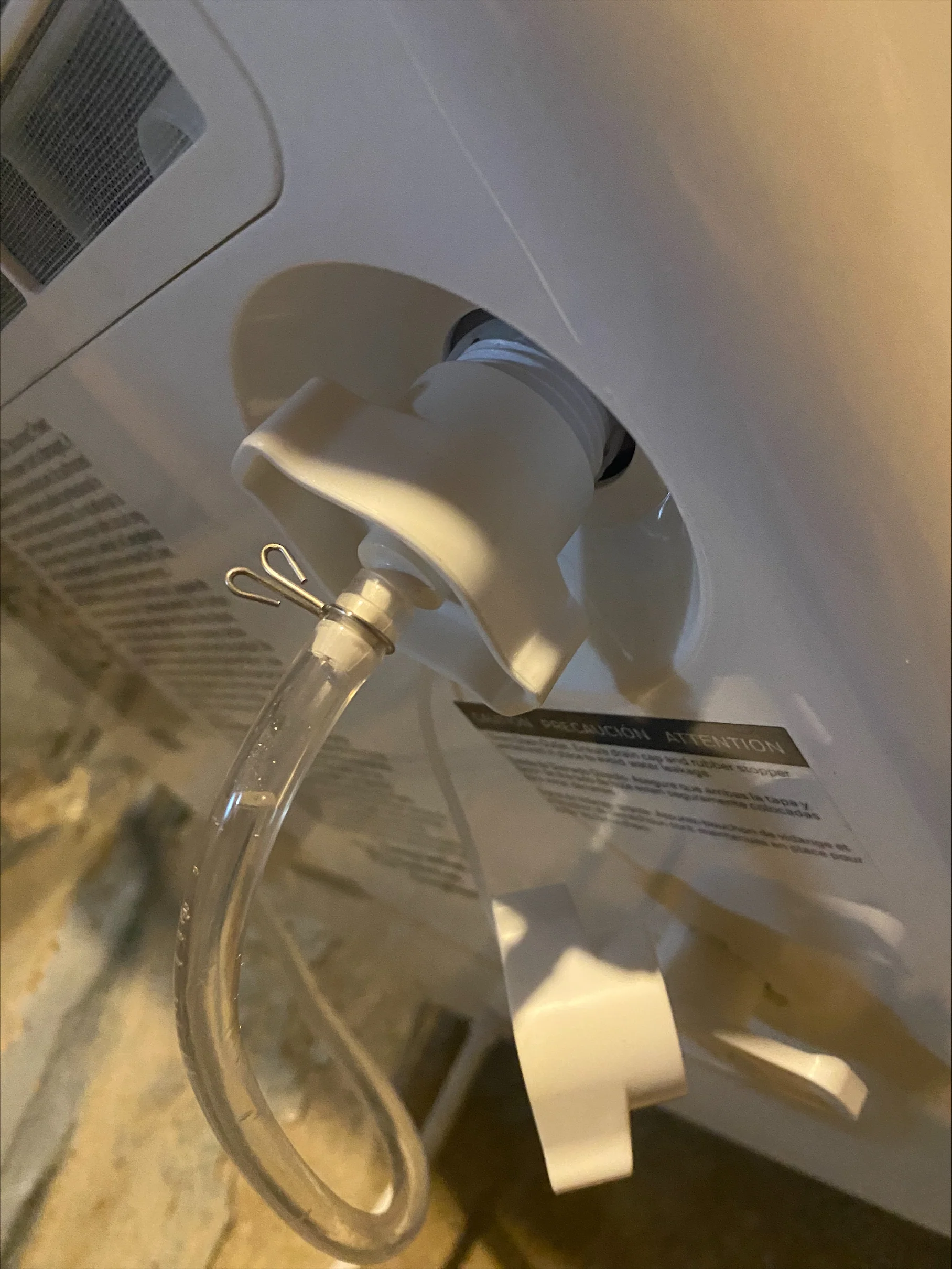 Drain Tube Cap (no inner nozzle) for Honeywell TP70PWKN Portable Dehumidifier with Pump